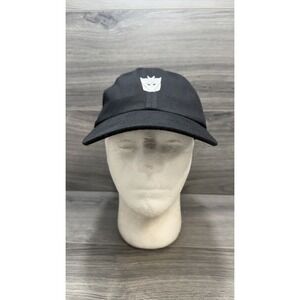 Transformers BAIT Dad Hat Decepticon Logo Black Strapback Cap